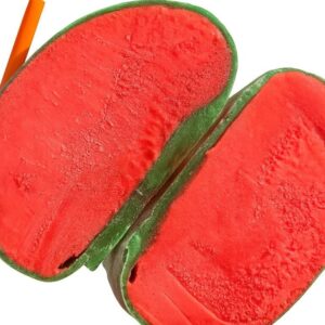 Watermelon mochi